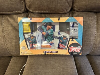 2023 Topps Series 1 MLB Baseball Collector's Super Box Trading Cards - SEALED