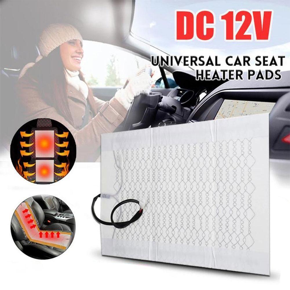 Carbon Fiber Cushion Car Auto Heated Seat Heater Pad Cushion Heating Kits  Z7Y6 | eBay