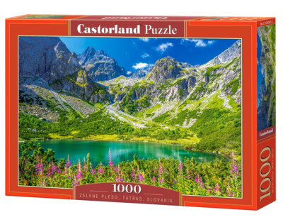 5904438105267 Puzzle 1000 el. Zelene Pleso, Tatras, Slovakia CASTORLAND  C-10526