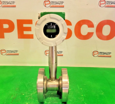  VORTEK PRO-V VORTEX FLOW METER 2'' CL600 RF SS PESSCO IS OFFERING 1 G051625-7  
