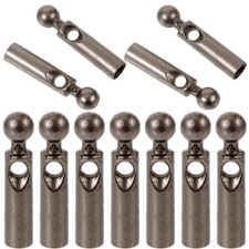 11 Pcs Umbrella Repair Accessories Metal Tail Long Handle Sun Parts