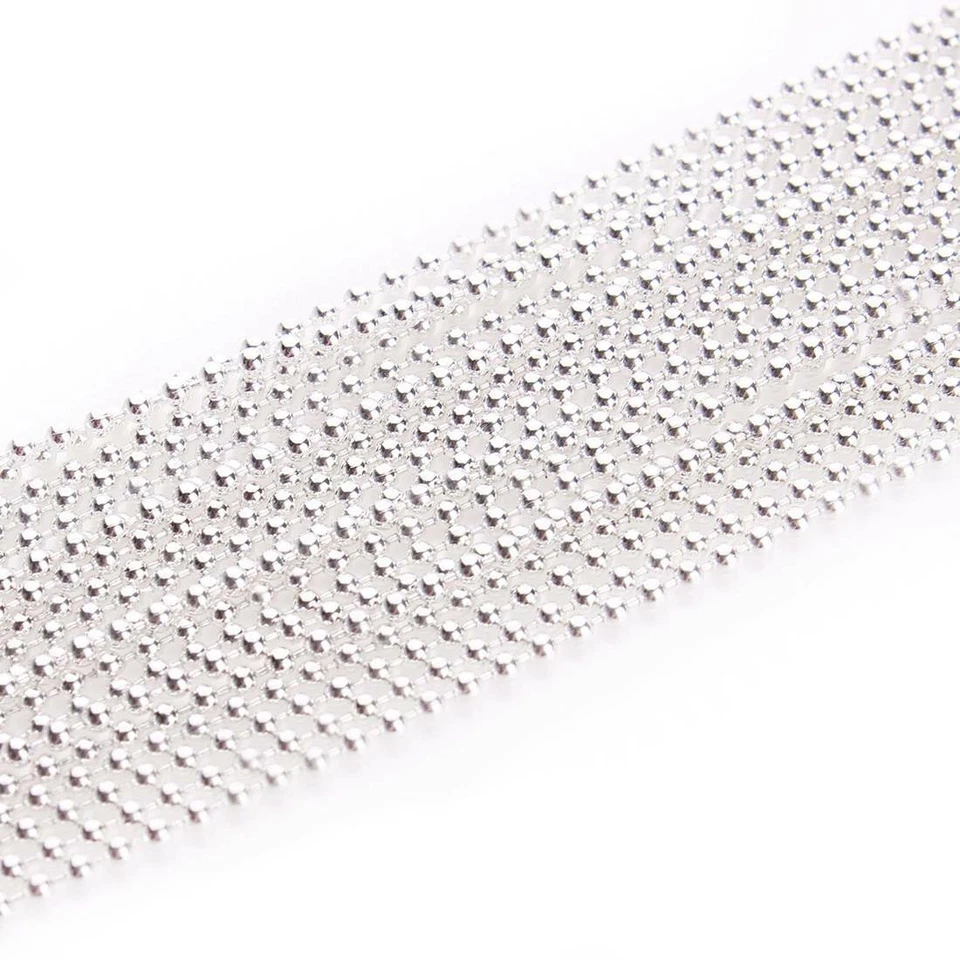 Cadena de bolas de metal de hierro de 10 metros 1,5 mm 2,5 mm para hacer joyas de oro/plata Foto 4 de 4