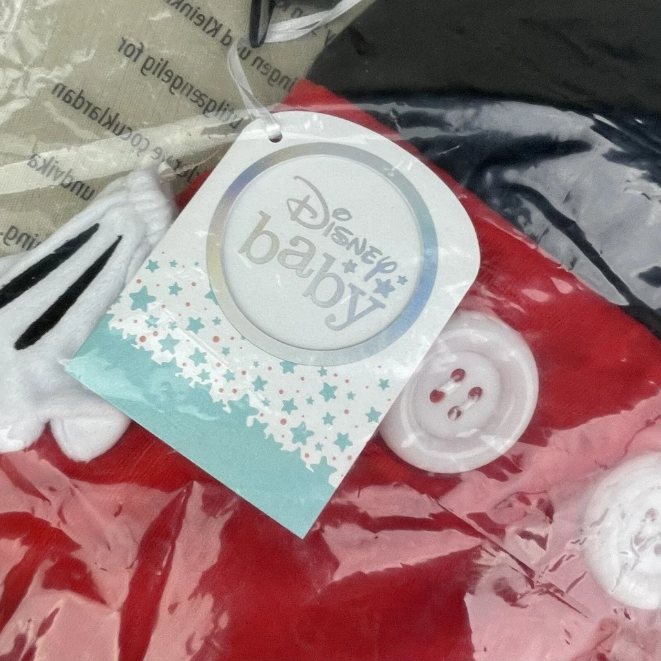 Mickey Mouse Costume~ Disney~ A Leading Role 3-6/mo Infant Halloween Dress Up - Image 3 of 4