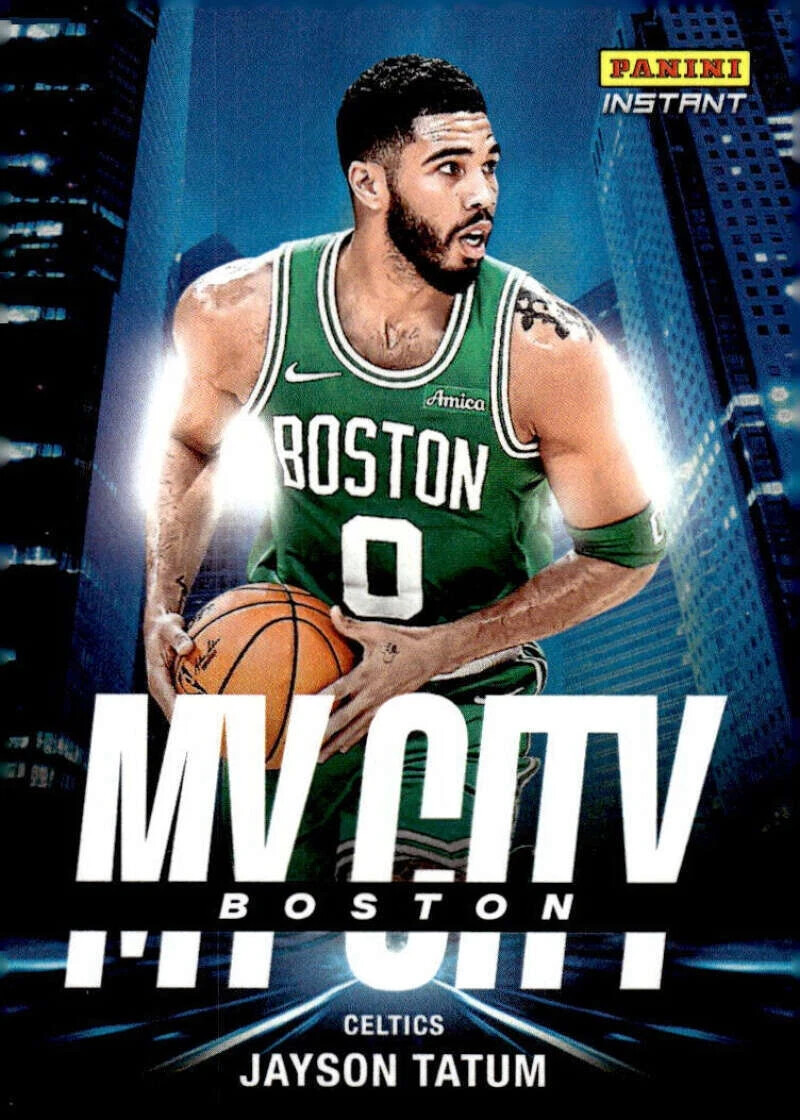 2024-25 Panini Instant NBA Jayson Tatum MY CITY 1/268 SP Boston Celtics #MY-4