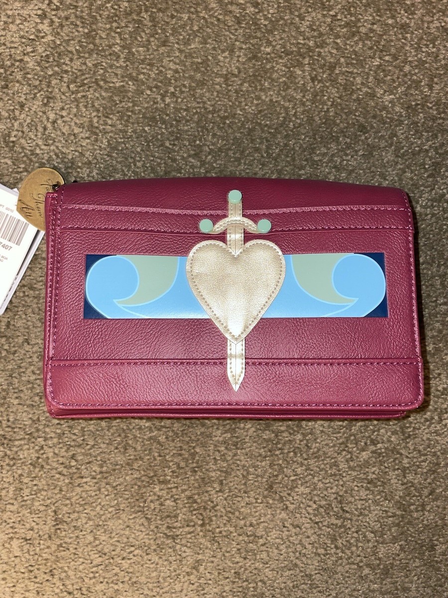 DISNEY LOUNGEFLY SNOW WHITE Cosplay Evil Queen Heart Box  display picture 1