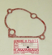14051-002 Kawasaki LH Engine Cover Cap Gasket for G4TR KV100A 1970-1976