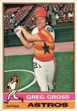1976 Topps # 171 Greg Gross Houston Astros