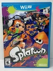 Splatoon Wii U 2015 No Manual Anime Video Game