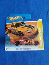 2011 Hot Wheels Short Card CIRCLE TRUCKER Orange 46/244 EXCELLENT CARD