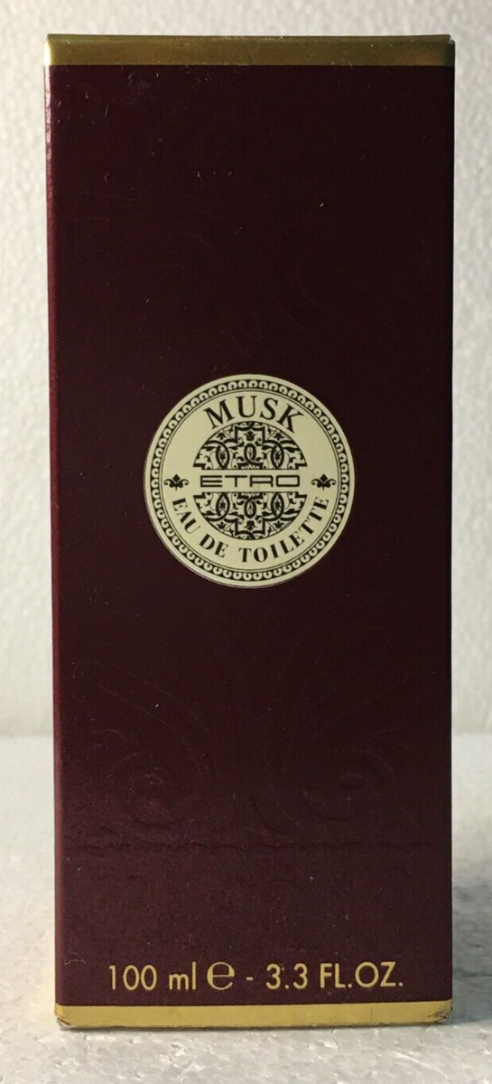 Musk Etro for Unisex Eau de Toilette 100ml New in Unsealed Box Old