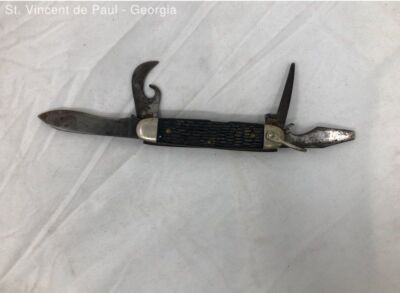 Vintage Camillus Boy Scout Of America Official Pocket Knife 4 Blade BSA