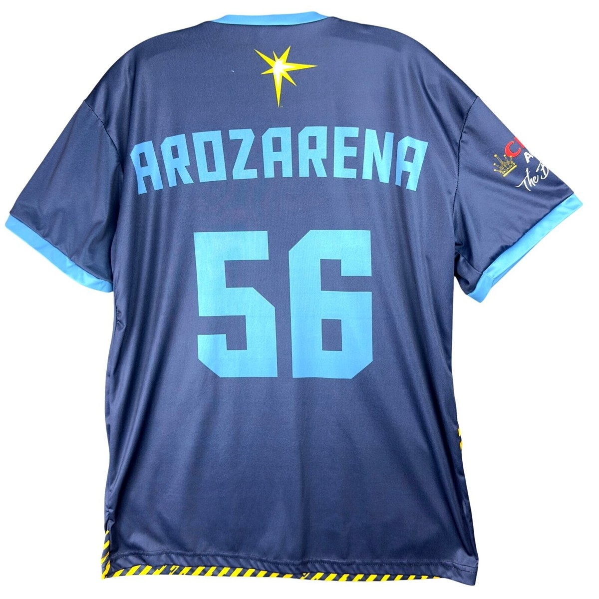 Randy Arozarena Tampa Bay Rays Crown Automotive Group Promo Jersey