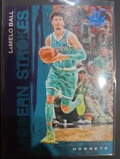 🏀 LAMELO BALL 2023-24 Court Kings Modern Strokes Amethyst /99 Rare