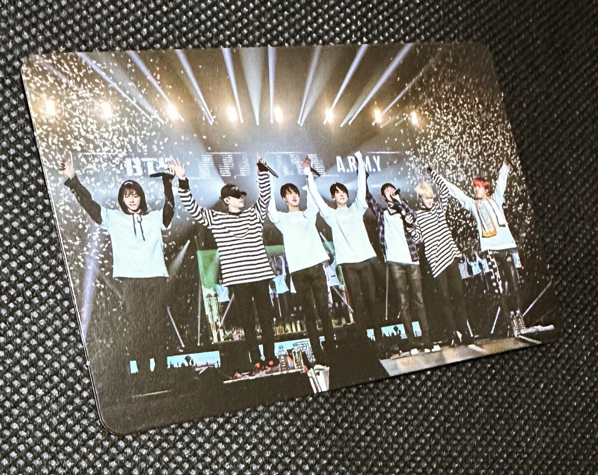 BTS 君に届く Kimi ni Todoku Japan Fanmeeting Vol 3 DVD Official Group Photocard