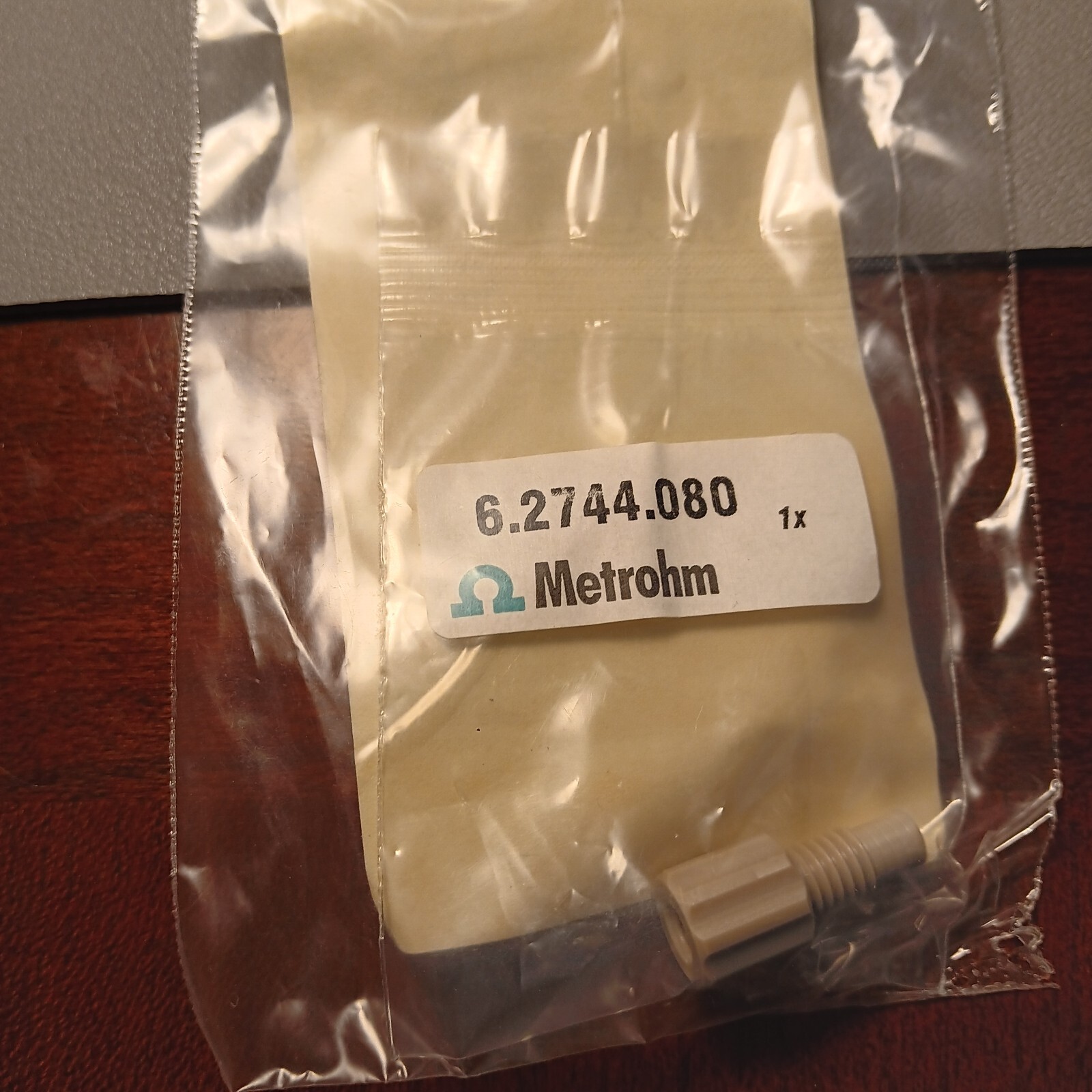 Metrohm M6 thread / UNF 10/32 adapter for IC Instruments P/N 6.2744.080 ...