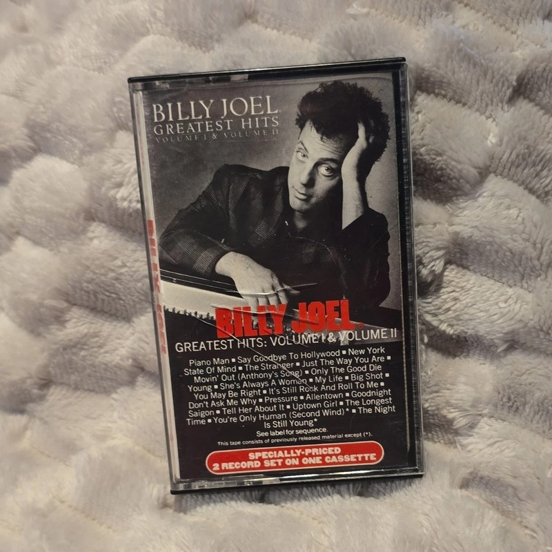 Billy Joel Greatest Hits: Volume I & Volume II Cassette Columbia 1985 C2T40121