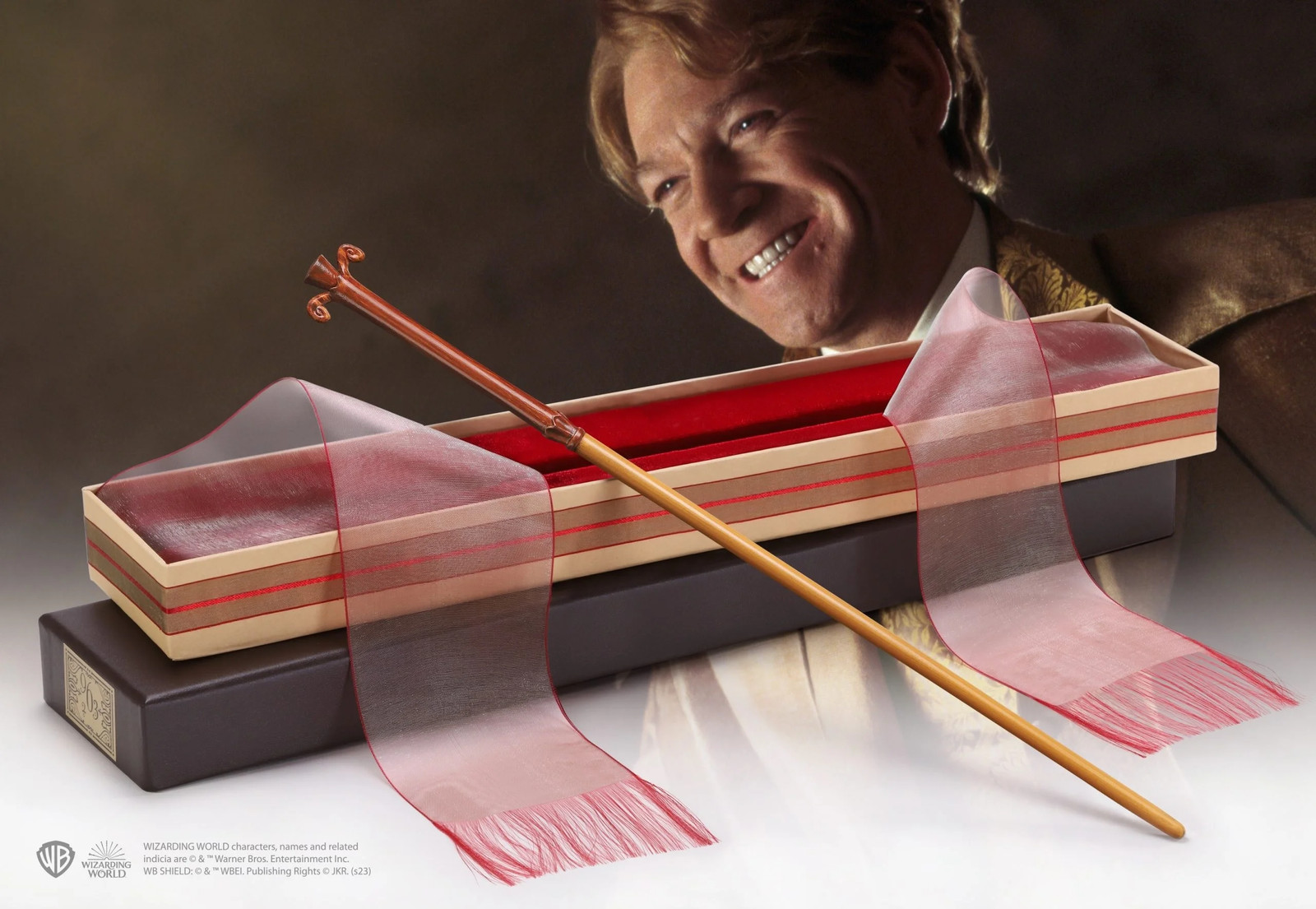 Baguette Harry Potter Gilderoy Lockhart réplique Noble Collection Ollivander