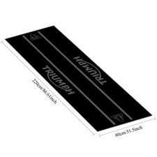Tappetino Pit Espositore Officina Racing 220*80CM per TRIUMPH Moto Bici Garage