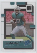 2022 Panini Clearly Donruss Rated Rookie Erik Ezukanma #89 1u6
