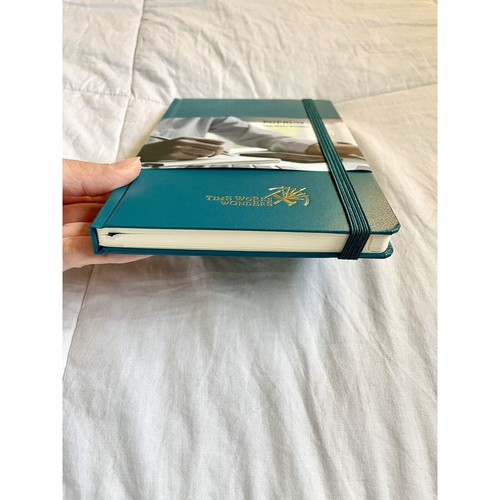 Poprun Notebook Journal - Time Works Wonders Teal 2019. Brand New! Unused! - Picture 12 of 12