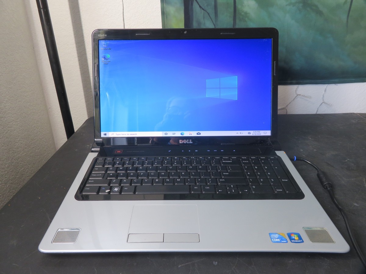 Dell Studio 1747 Laptop i7-Q720 i7-720QM 1.6GHz 6GB 128GB SSD Win