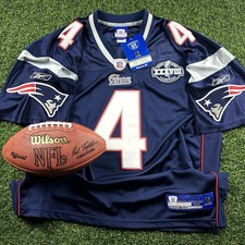 New! 2004 Reebok NFL Authentic Jersey New England Patriots Adam Vinatieri Sz. 52