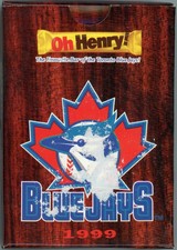 1999 Oh Henry! Toronto Blue Jays Baseball Card Complete Set (36 Cards) Opened