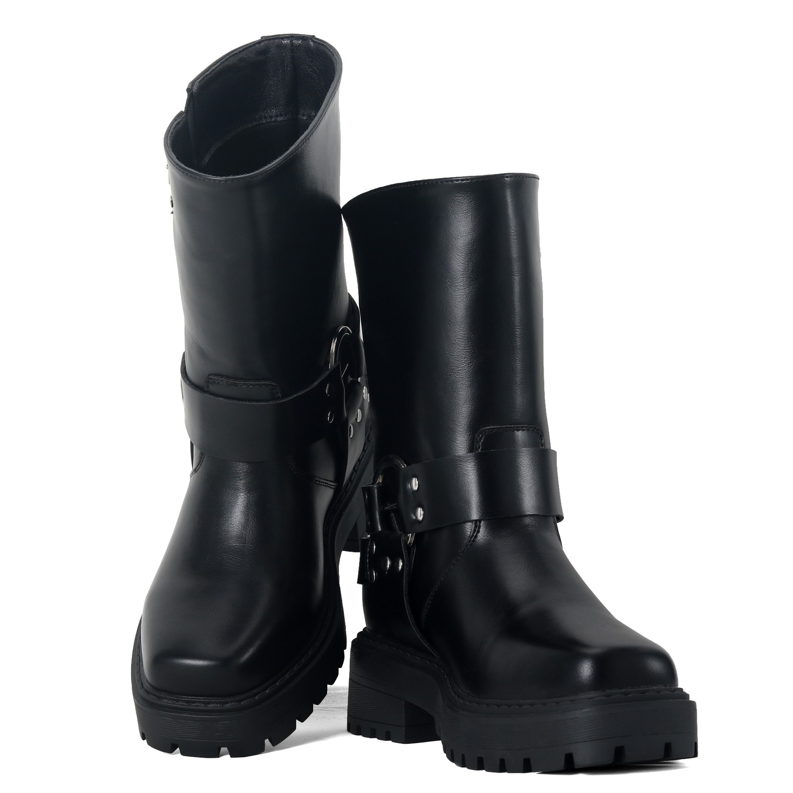Botas de combate impermeables de media pantorrilla para mujer