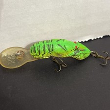 Vintage Rebel Wee Crawfish/Crayfish/Crawdad Brown/Chart 2" Shallo Crankbait Lure