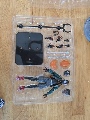 New Miles Morales Spider-Man Action Figure Sentinel Marvel Collectible No Box