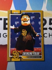 Swinging Friar 2026 Topps Series 1 Celebration M-29 San Diego Padres Mascot Card