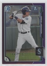 2015 Bowman Draft Chrome Purple Refractor 236/250 Drew Jackson #149 0x1