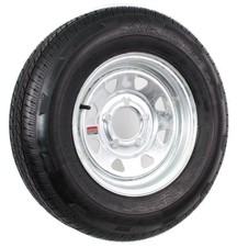 Llanta radial para remolque ST175/80R13 175/80R-13 LRC rueda de radios galvanizada de 5 orejetas