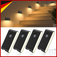 Led Nachtlicht Mit Bewegungsmelder 4 StüCk Aufladbar Usb Treppenbeleuchtung 3