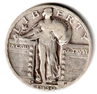 1930 S  Standing Liberty Quarter fine