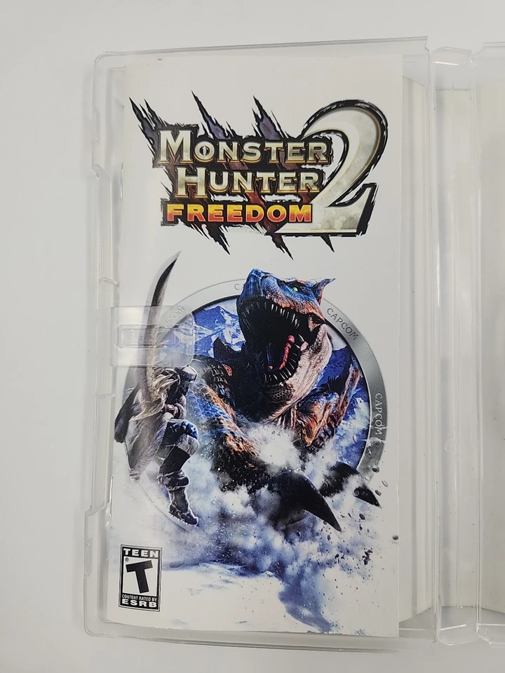 Monster Hunter Freedom 2 PSP Playstation Portable Complete CIB - Image 4 of 4