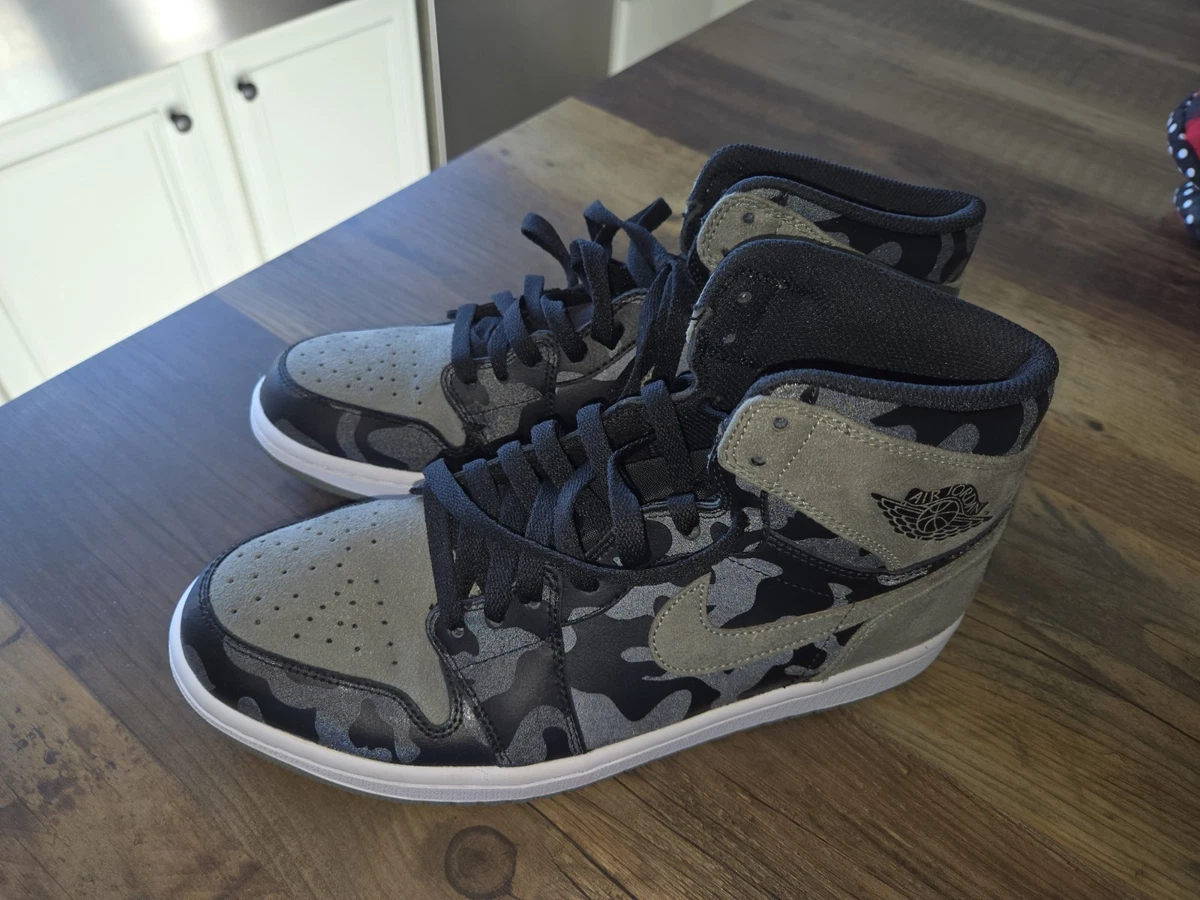 Jordan 1 Retro Premium High Shadow Camo | eBay