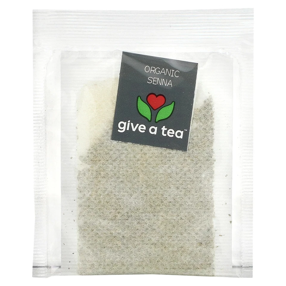 Té real, té Senna orgánico, sin cafeína, 24 bolsitas de té, 1,7 oz (48 g) Foto 3 de 3