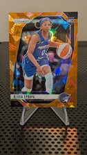 Olivia Epoupa RC: 2024 Panini Prizm, ORANGE CRACKED ICE, #95, LYNX