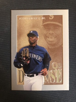 1996 E-Motion XL - Ken Griffey Jr. - D-FENSE Insert #4 - Seattle Mariners