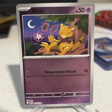 Abra 054/132 Reverse Holo MEG ME01: Mega Evolution Common NM-MP