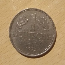 MÜNZE DEUTSCHLAND BRD; 1 Deutsche Mark 1975;...