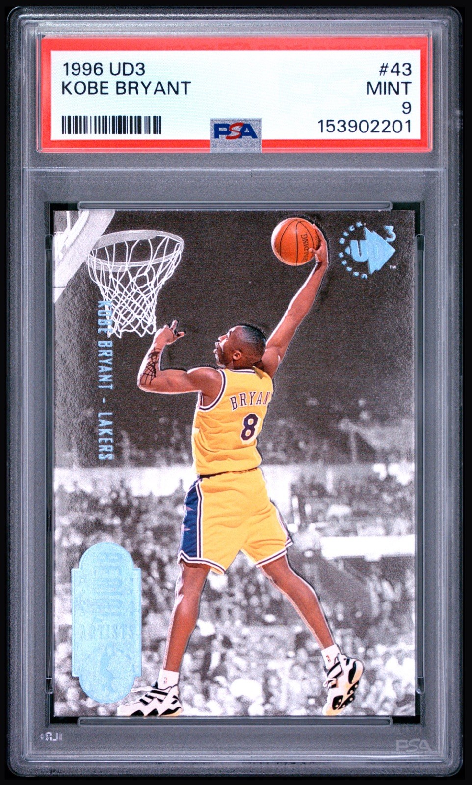 Kobe Bryant #43 2014-15 Panini Court Kings Basketball Portraits
