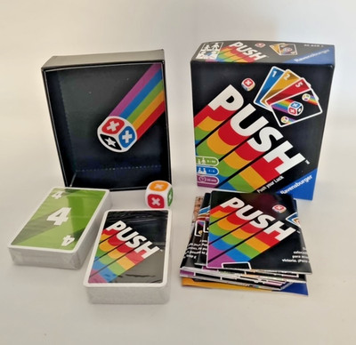 Push Card Game Ravensburger Complete Sealed cards Good Condition Family Game