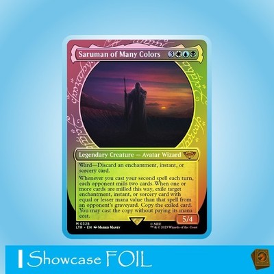 Saruman of Many Colors | Magic MTG | Lord of the Rings | NM | EN | UN | SC Foil