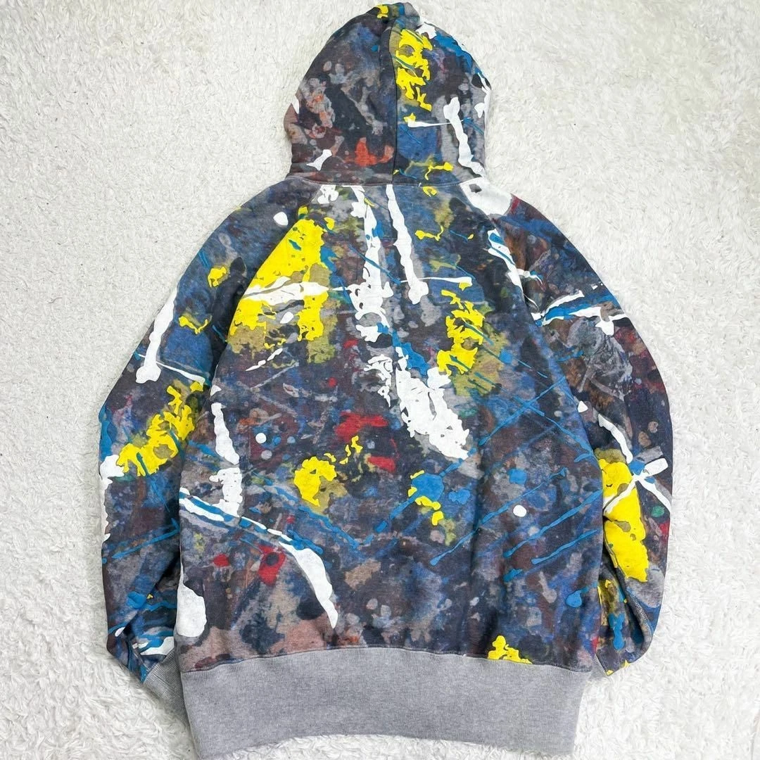 Felpa con cappuccio Grade Sacai Jackson Pollock Studio