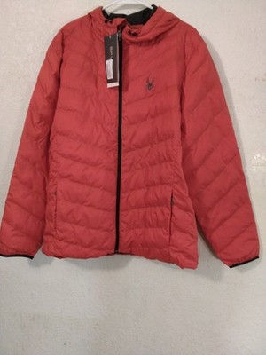 Spyder Men'S Peak Hoodie Insulated Jacket Large