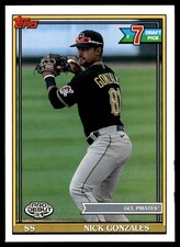 2021 Topps Pro Debut Nick Gonzales GCL Pirates #PD-156