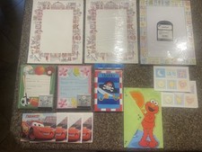 Kids And Home Stationery Lot Of 8 Items Thank You Cards Letterhead Kids Baby New