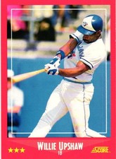 1988 Score #279 Willie Upshaw